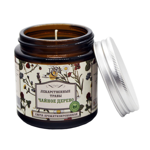 Свеча в банке ЧАЙНОЕ ДЕРЕВО, 15ч